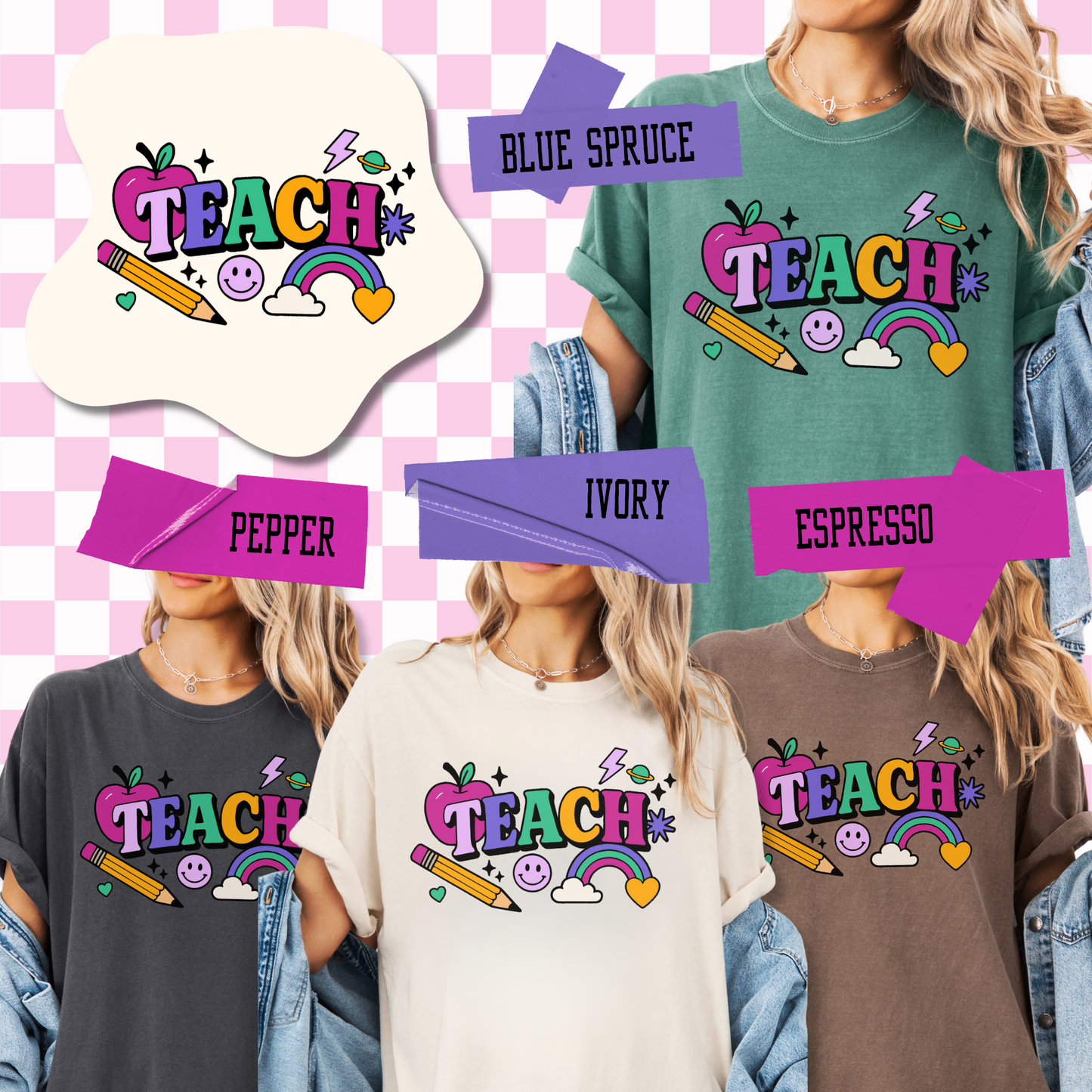 Teach Retro Things Graphic Tee