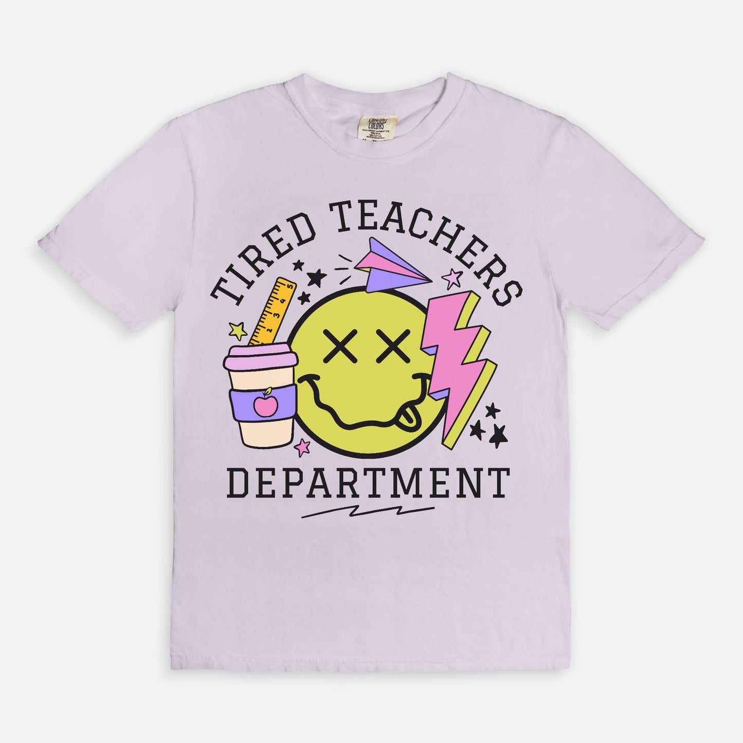 Tired Teachers Department Graphic Tee