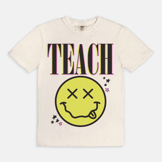 Tired Eyed Teacher Graphic Tee