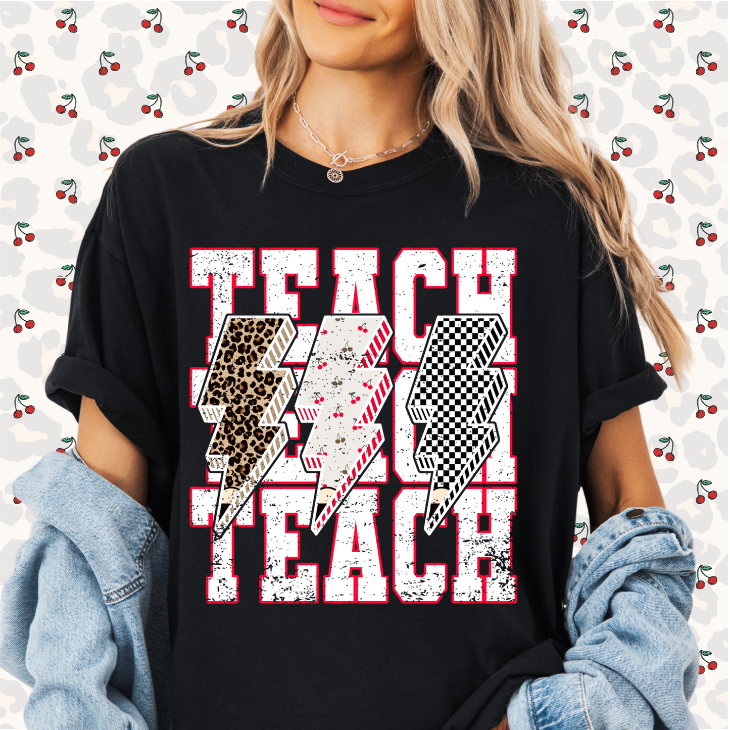 Fierce & Fearless Teacher Graphic Tee
