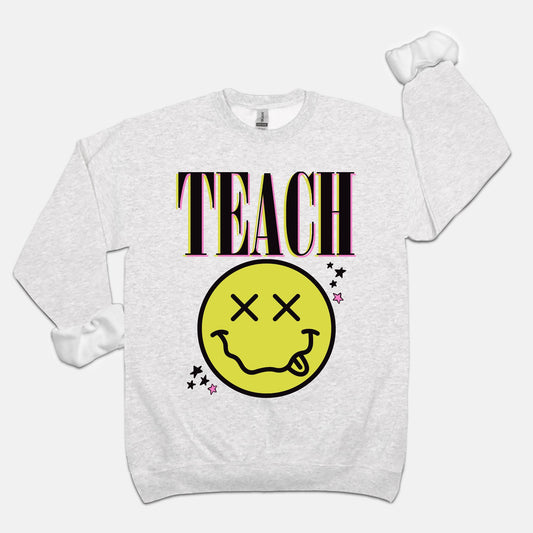 Tired Eyed Teacher Crewneck