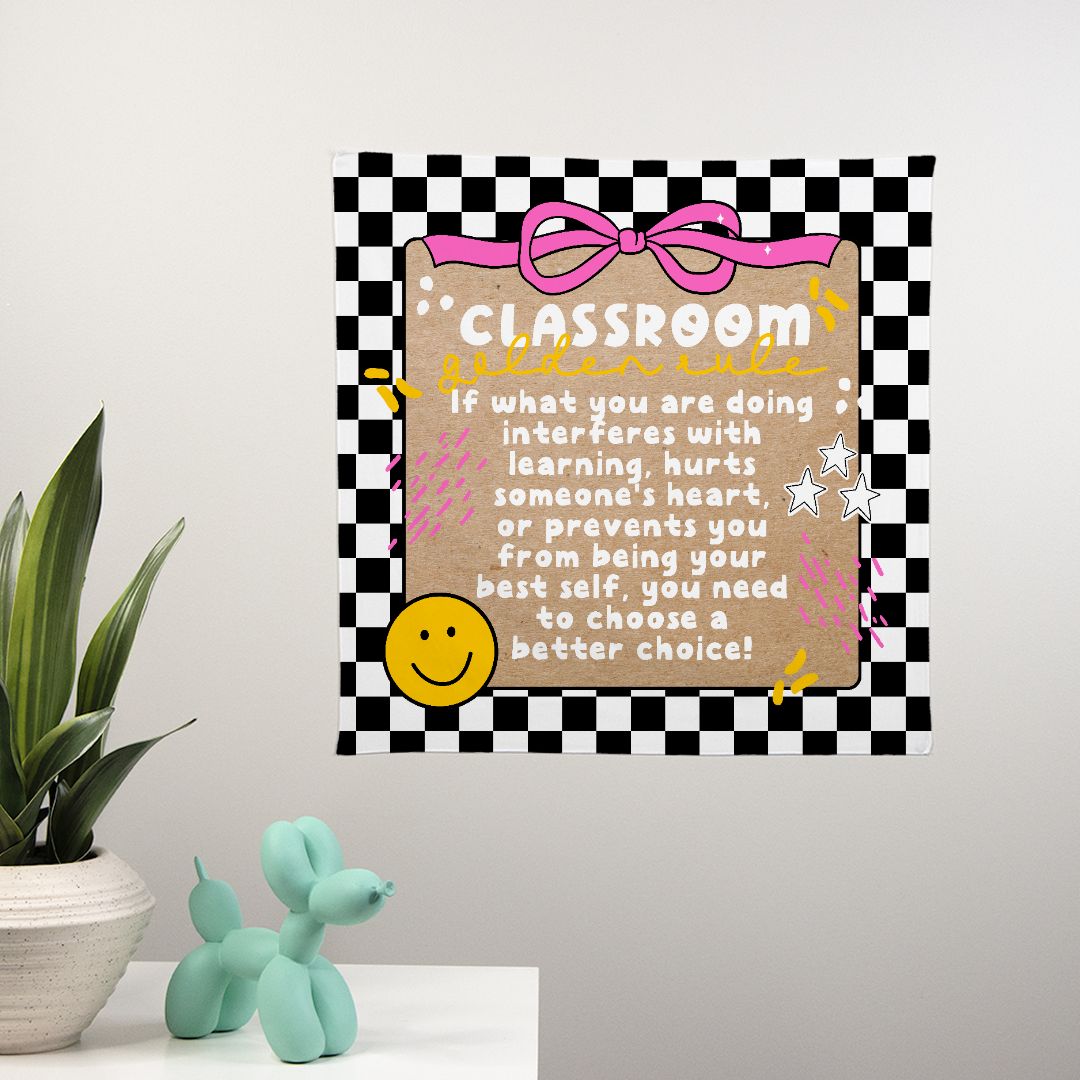 Classroom Golden Rule Wall Banner
