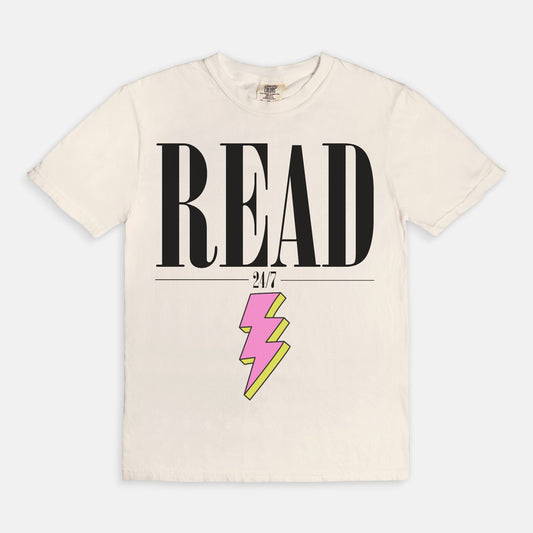 Read 24/7 Graphic Tee