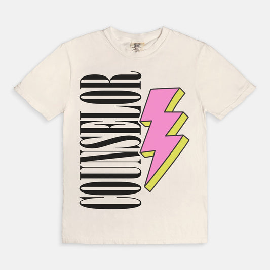 A Bolt of Counselor Graphic Tee