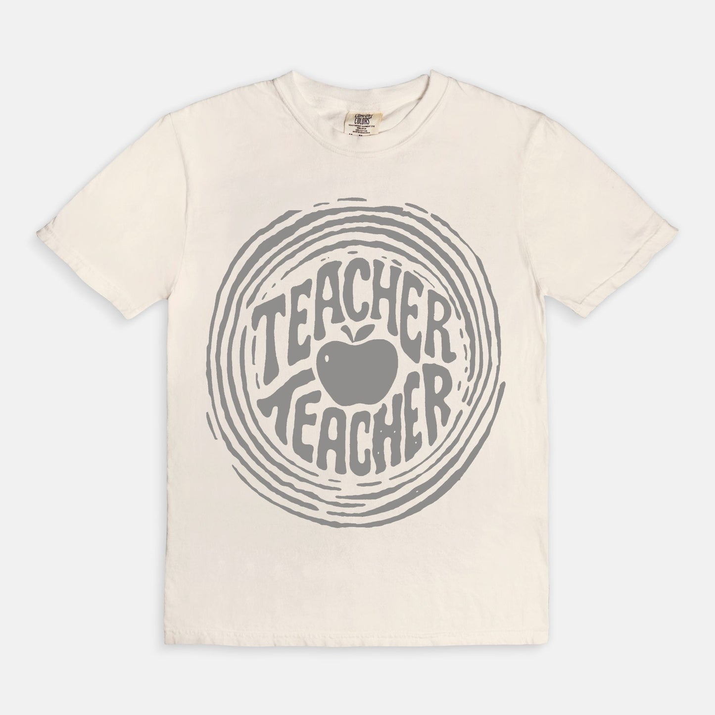 Teacher Teacher Ripple Graphic Tee Darks