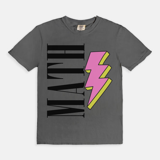 A Bolt of Math Graphic Tee