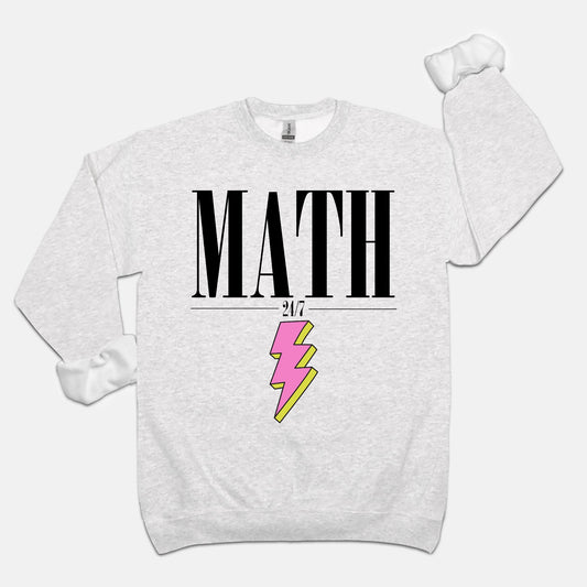 Math 24/7 Crewneck